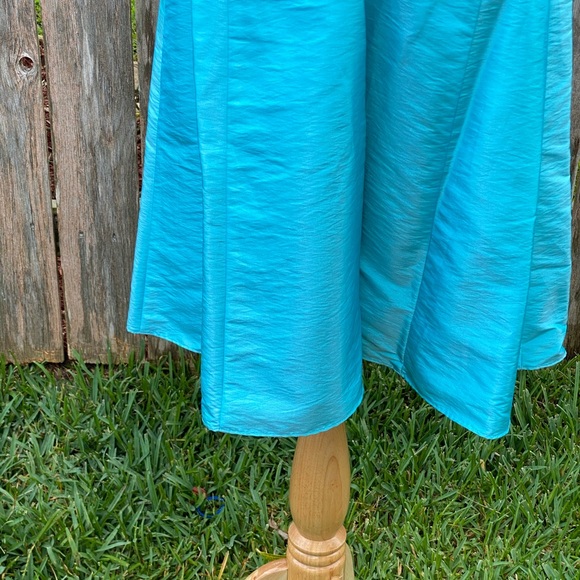 David’s Bridal 3 Piece Blue Formal Gown, 6 - Picture 10 of 11